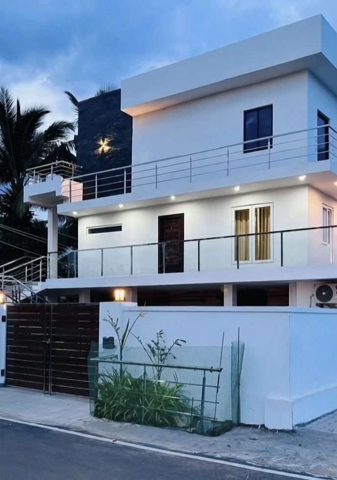 Villa after